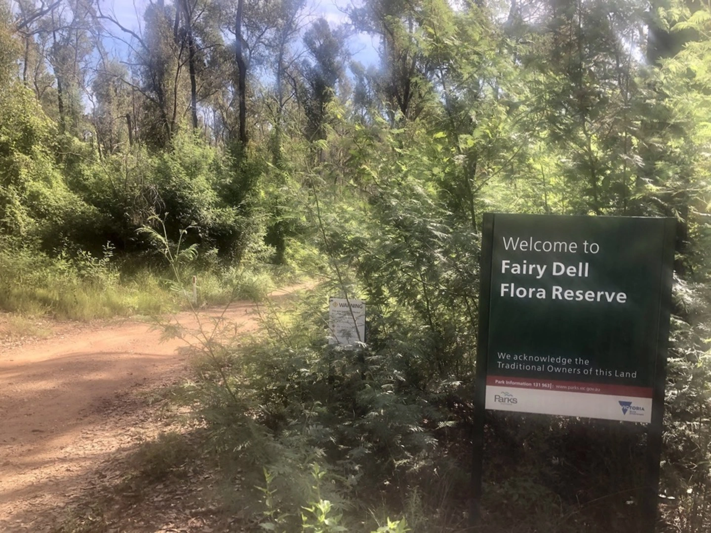 An image depicting the trail Fairy Dell Jeep Circuit Track and its surrounding area.