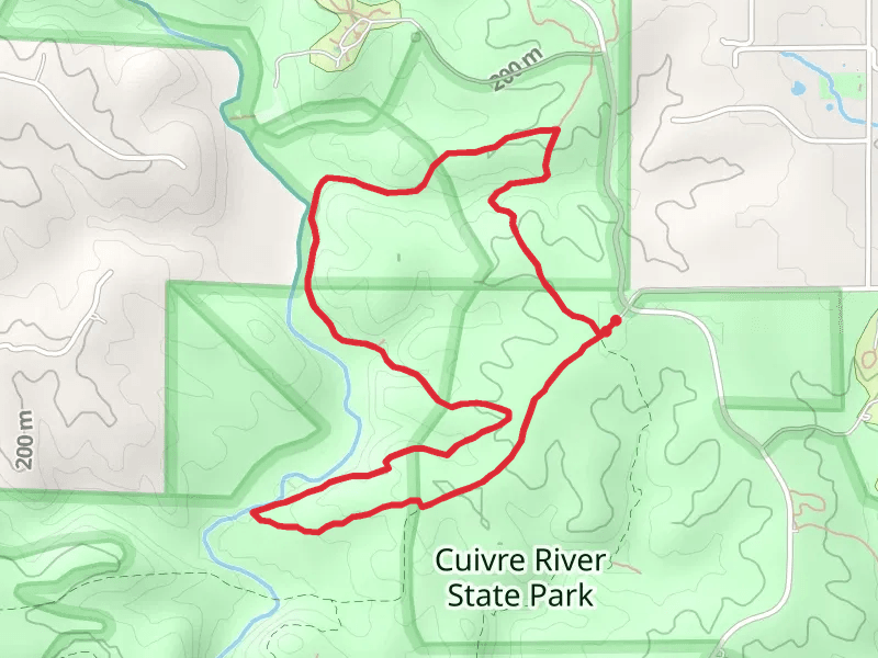 Big Sugar Creek Loop Trail