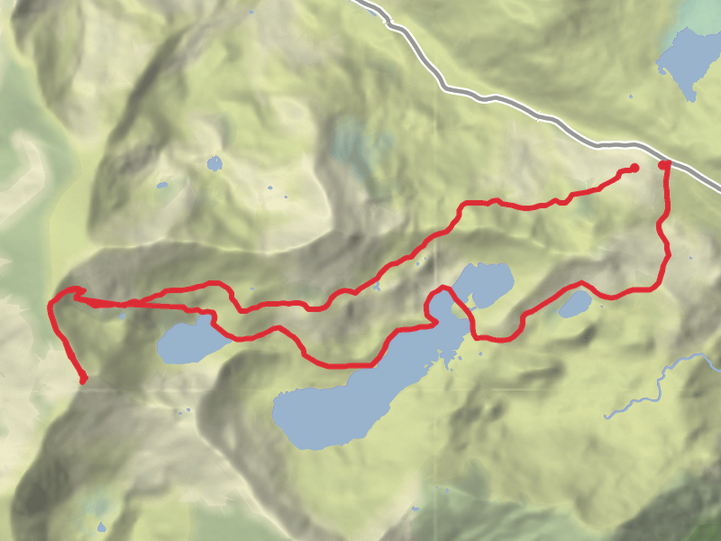 Hike from Nant Peris thumbnail