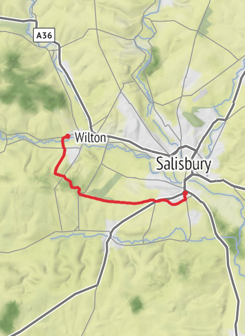 Wilton crem to base walk  2 of 2 mobile static map