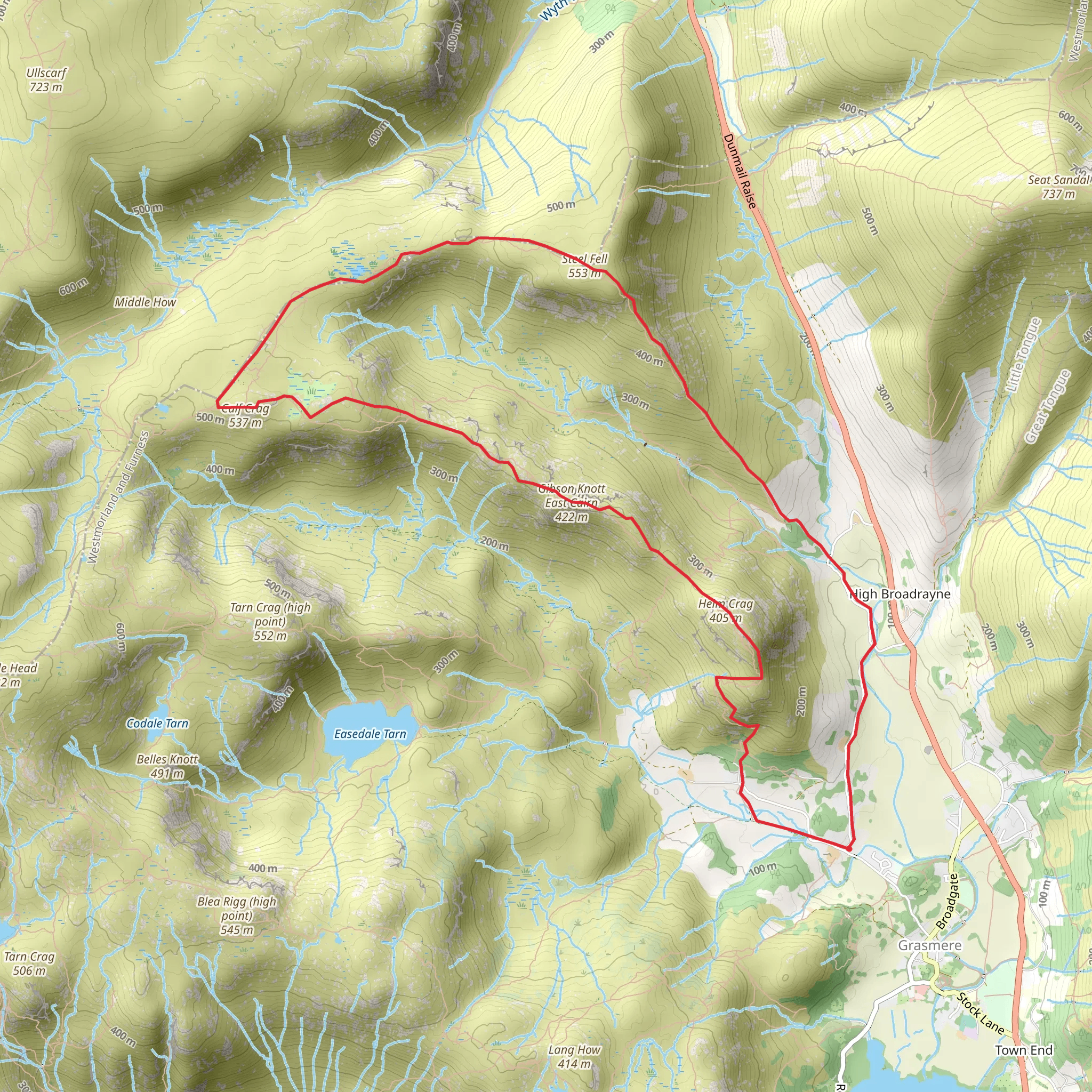 The Greenburn Round mobile static map