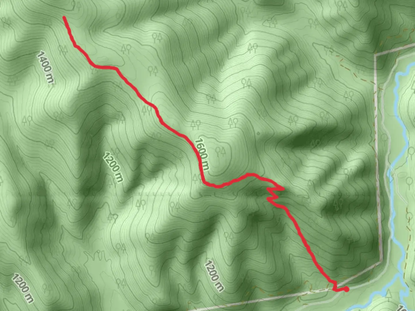 An image depicting the trail Porcupine Ridge Trail and its surrounding area.