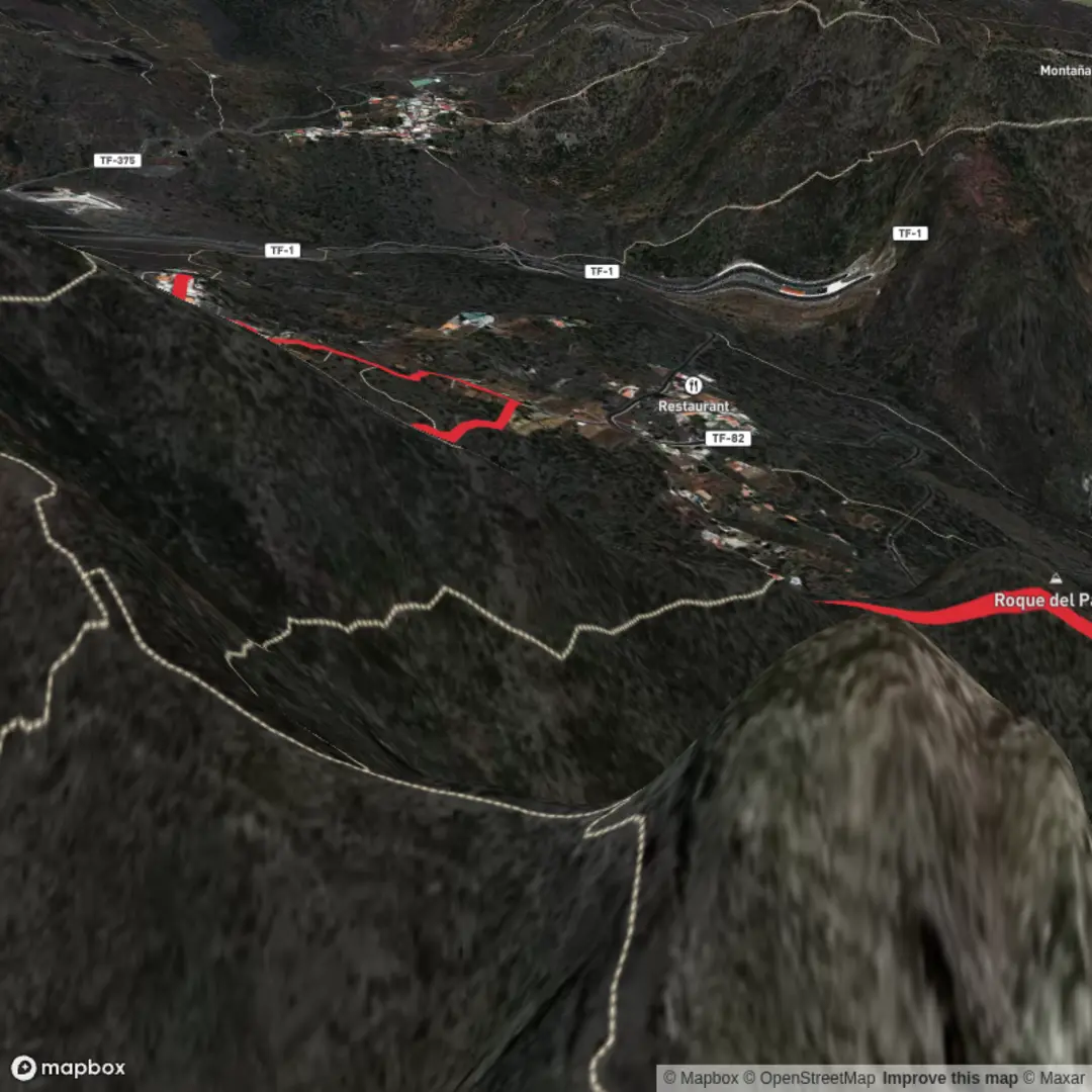 An image depicting the trail Hike from El Molledo and its surrounding area.