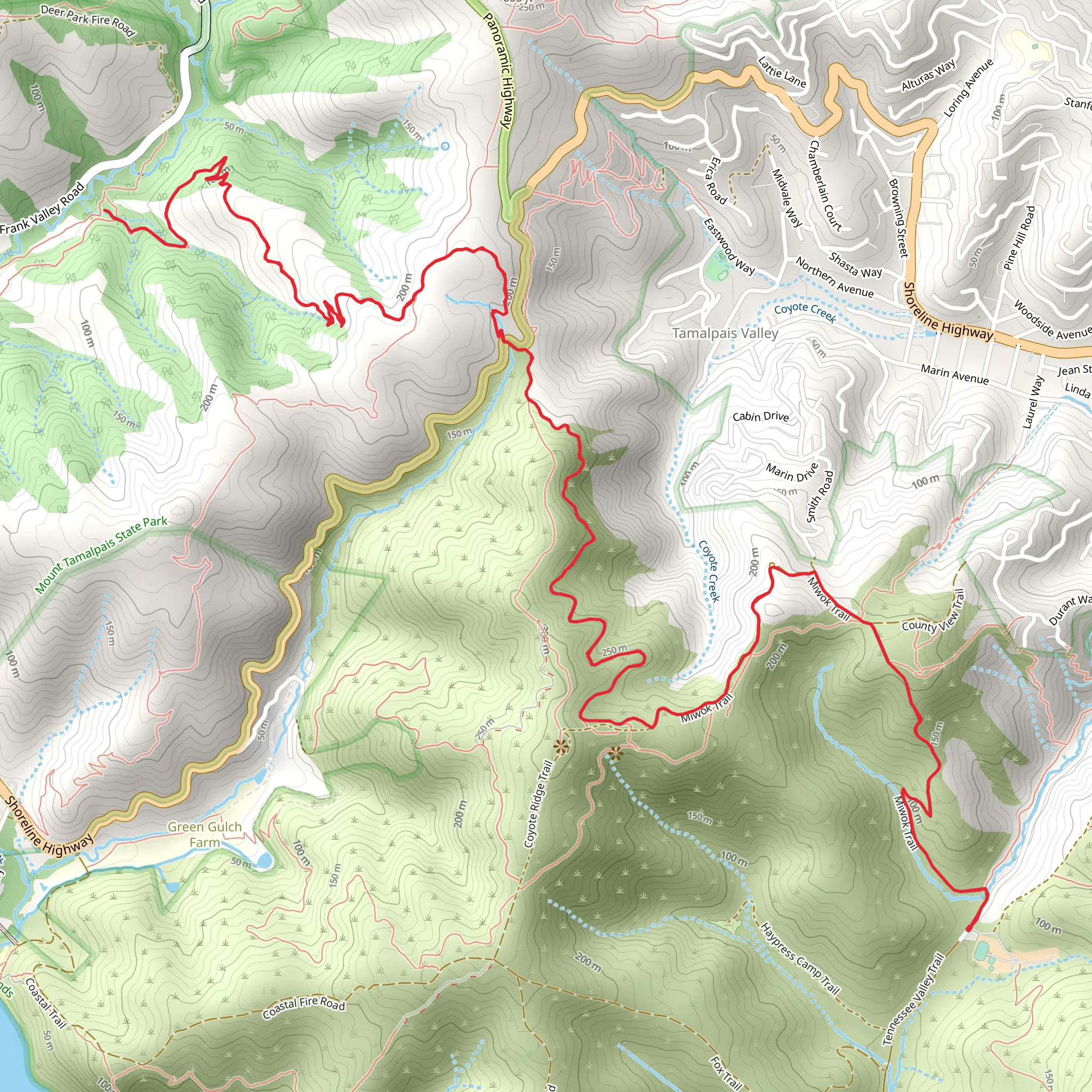 American Discovery Trail - Riding Arena mobile static map