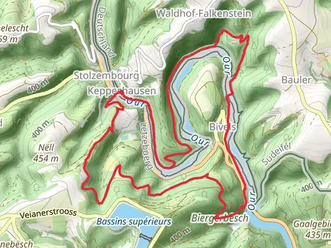 Keppeshausen to Bivel Loop via Our