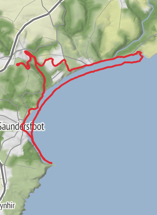 Hike on Stepaside mobile static map