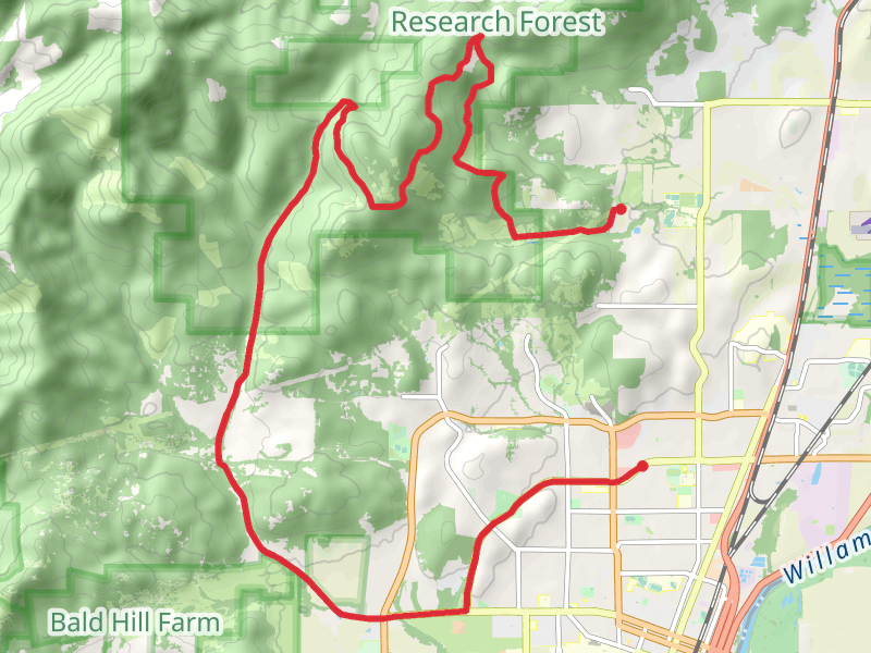 Northwest Jackson Creek Drive to Northwest Circle Boulevard