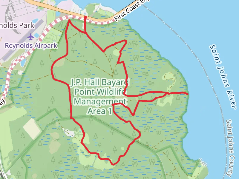Bayard Wildlife Management Area Loop
