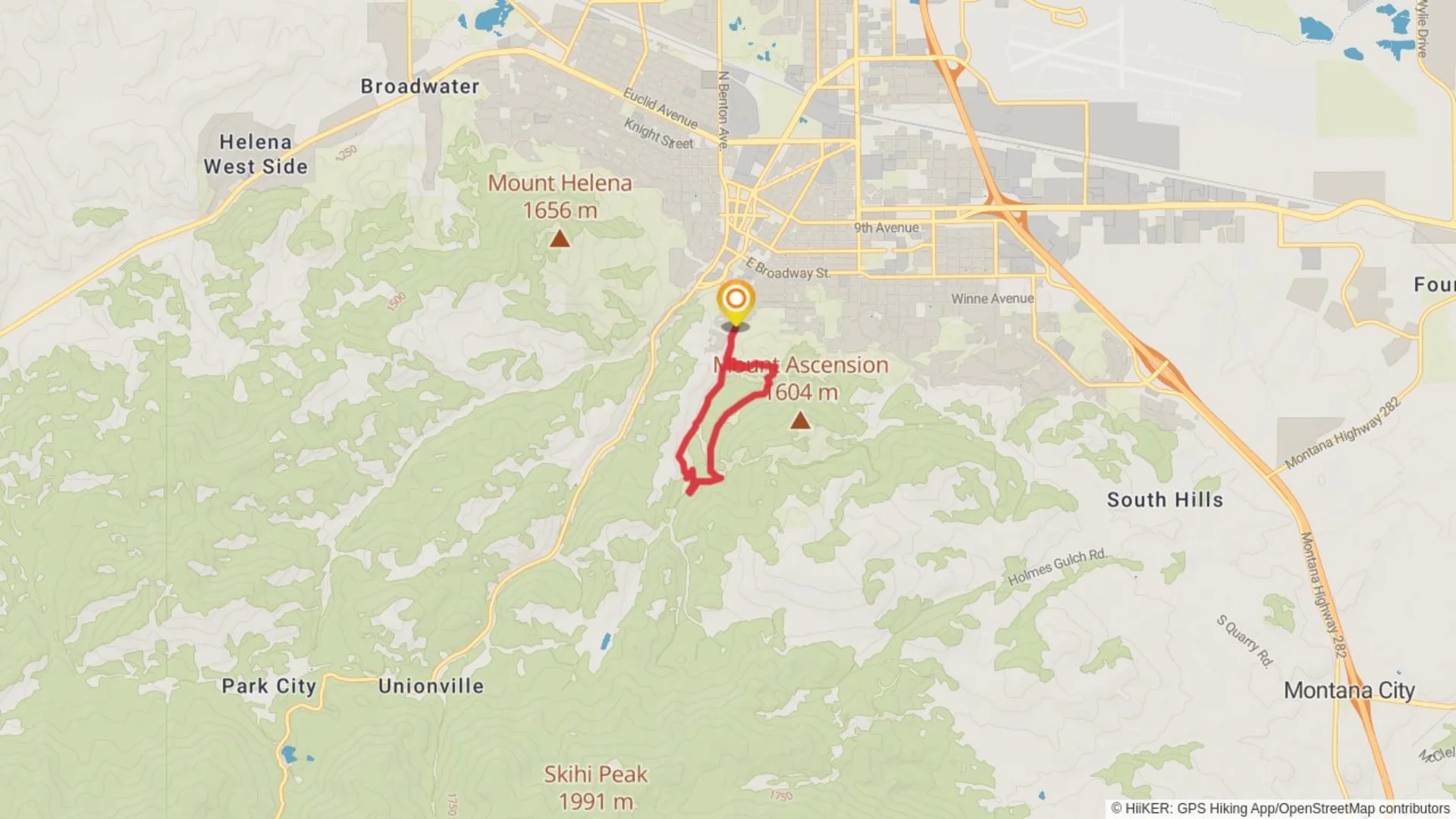 An image depicting the trail Lower DeFord Trail and Archery Range Trail Loop and its surrounding area.