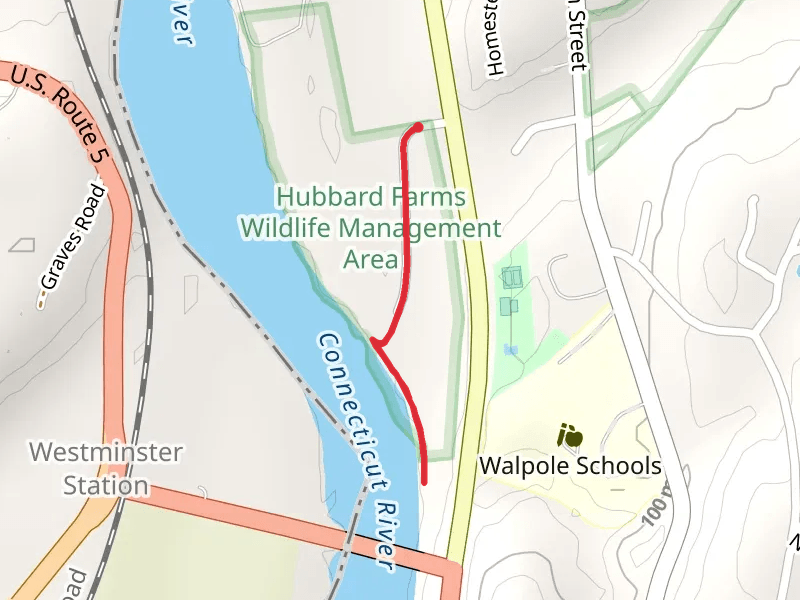 Hubbard Farm to Connecticut River Trail