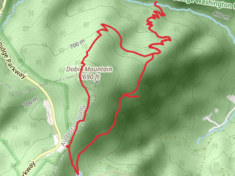Dobie Mountain - Jack Albright Loop - Appalachian Trail