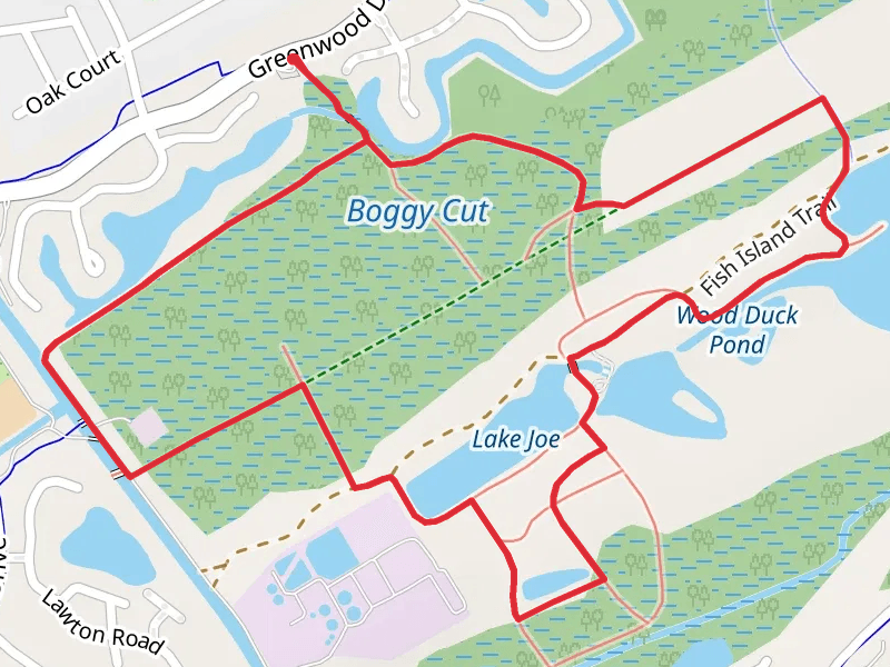 Lake Mary, Wood Duck Pond, Lake Thomas and Lake Joe Loop