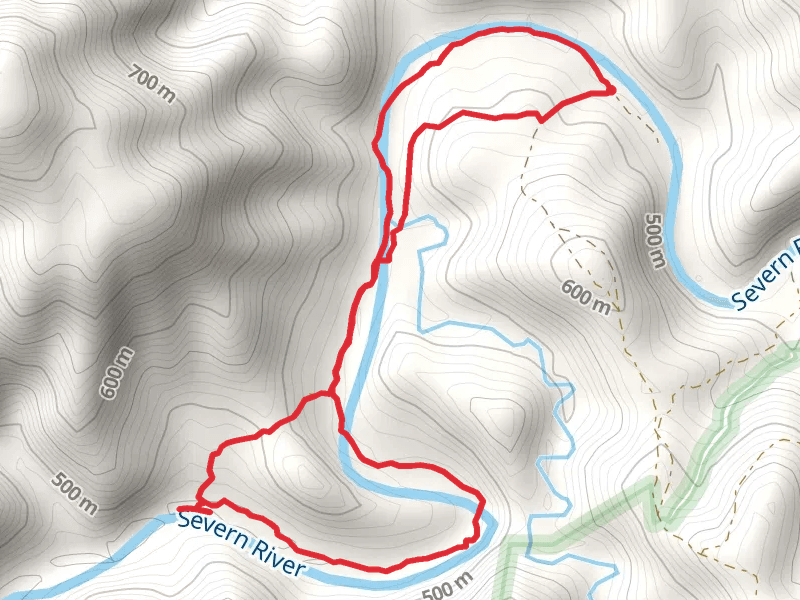 Burrows Waterhole to Rats Castle Track