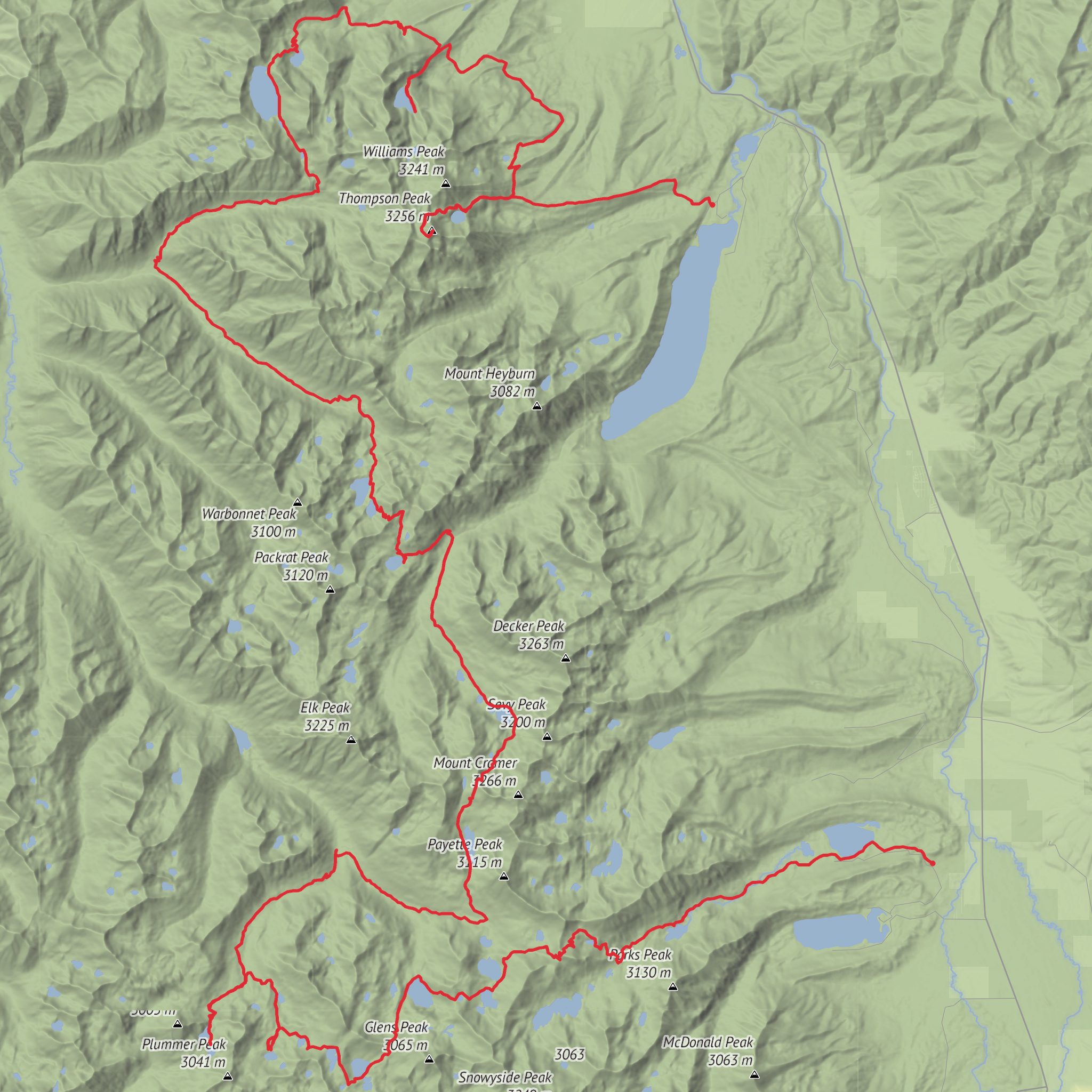 SNRA - Yellow Belly to Redfish mobile static map