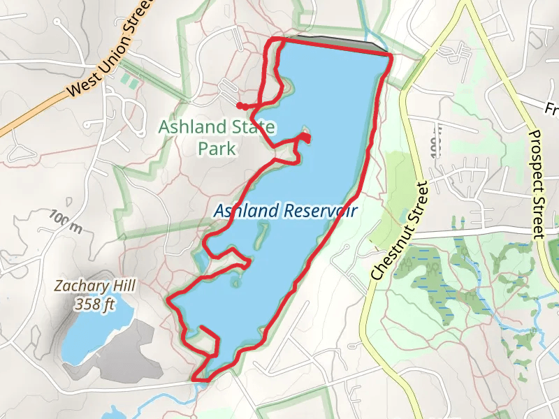 Ashland Reservoir Loop