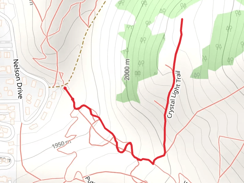Crystal Lite via Woods Canyon Trail