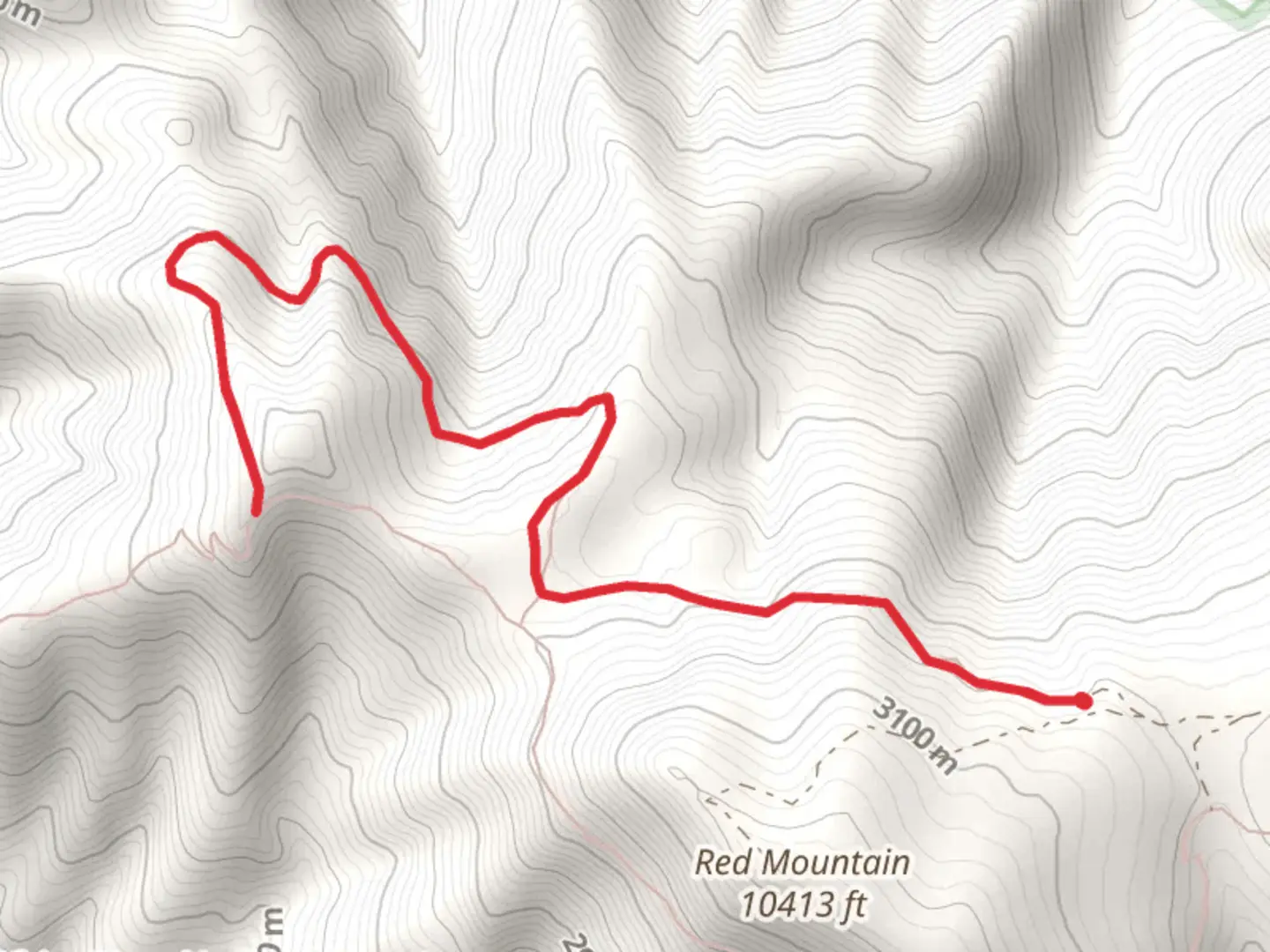 An image depicting the trail Shadyside Trail and its surrounding area.