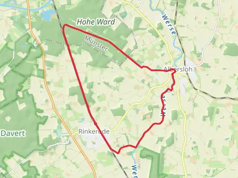 Rinkerode and Albersloh Loop via Hohe Ward