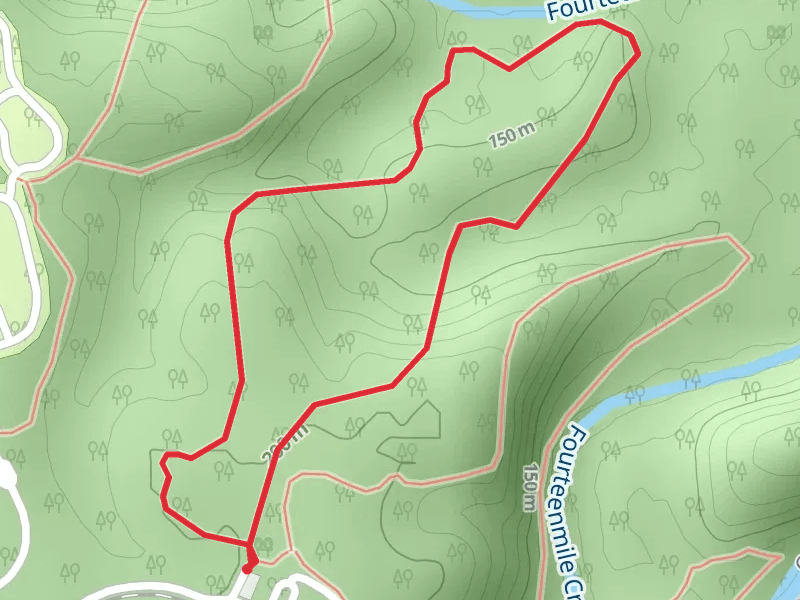 Charlestown State Park Short Loop