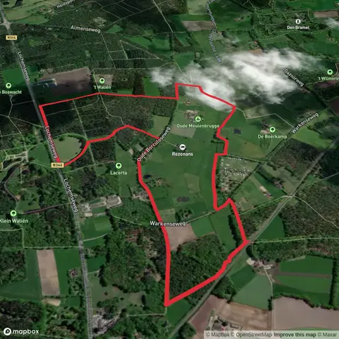 De Linde via Onderlaatsche Laak Route