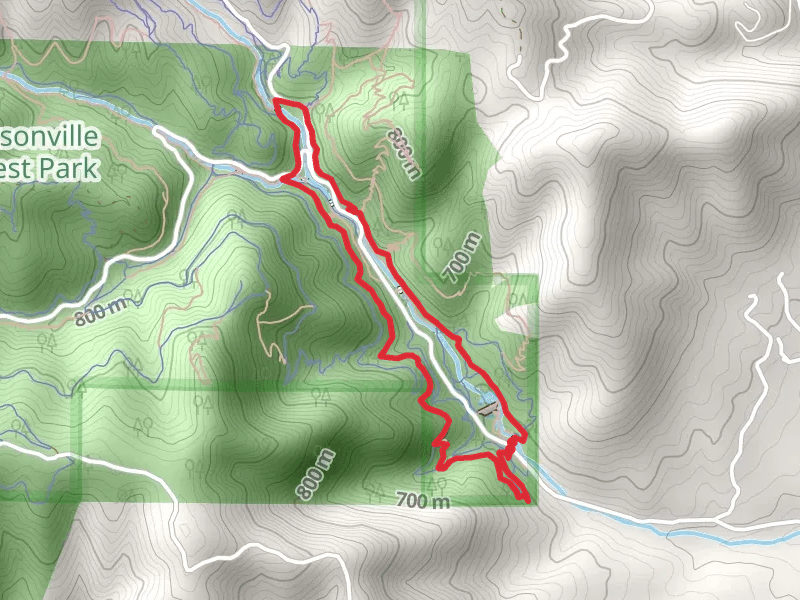Rail Trail and Ol' Miners' Trail Loop