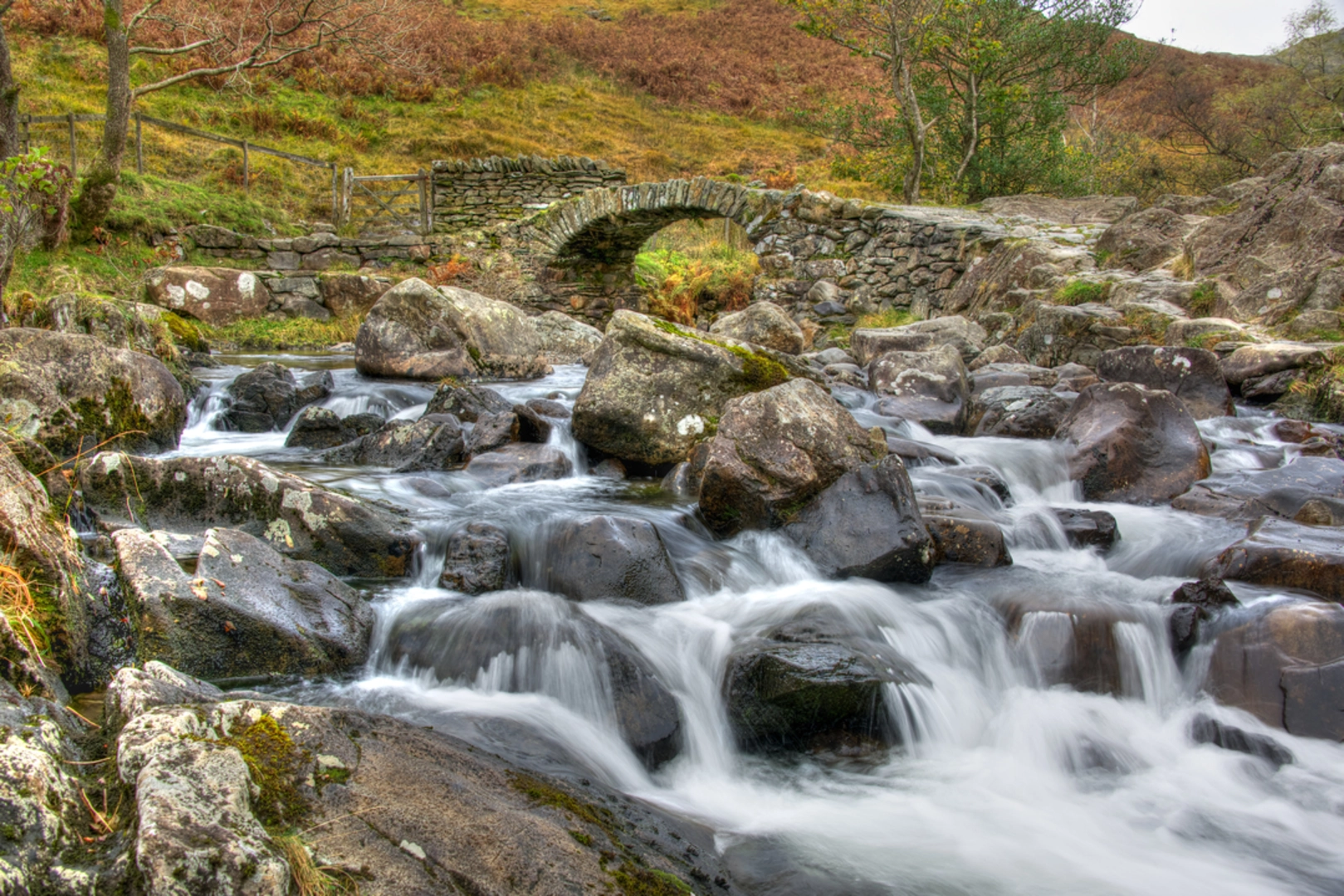 An image depicting the trail High Pike - Scandale and its surrounding area.