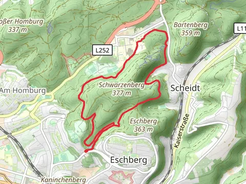 Kobenhütter Weiher and Schwarzenberg Loop
