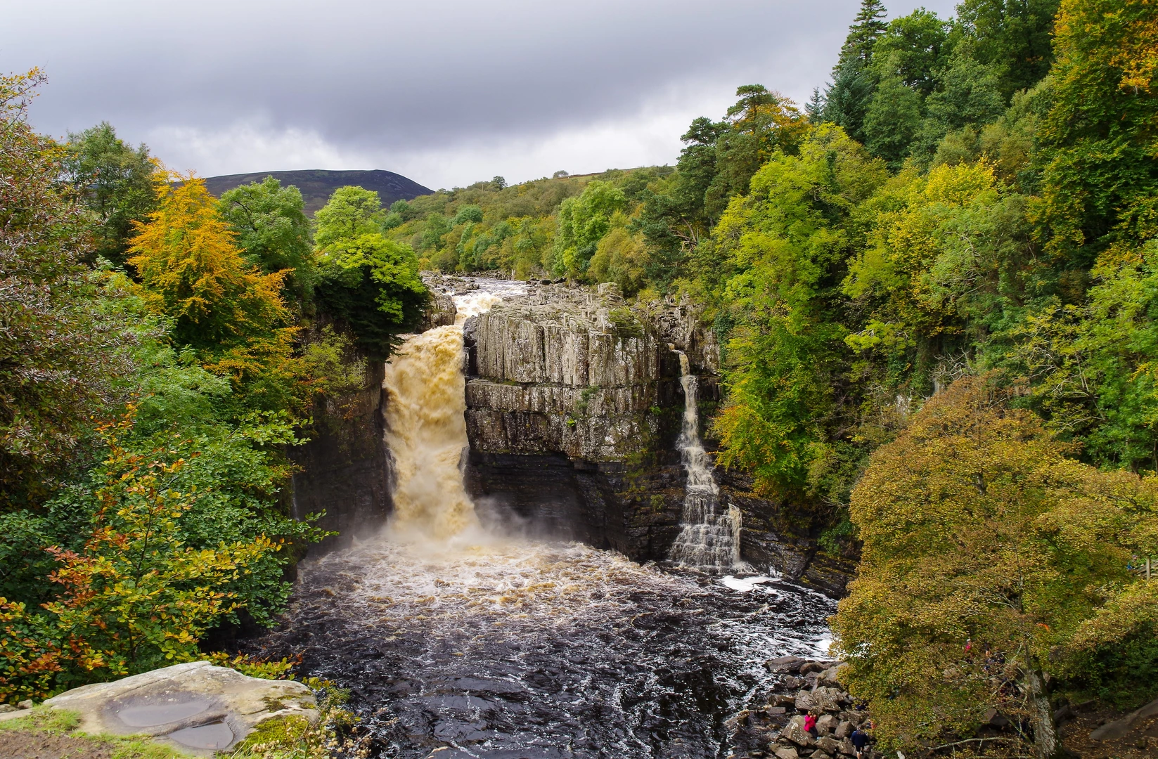 An image depicting the trail High Force, Birk Rigg, Merrygill and Low Knott Loop and its surrounding area.