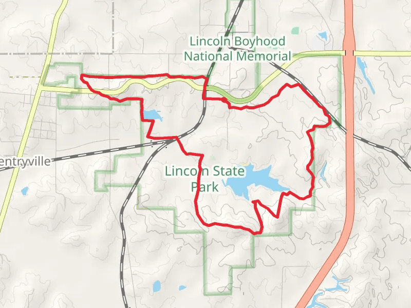 Weber Lake and Lake Lincoln Loop