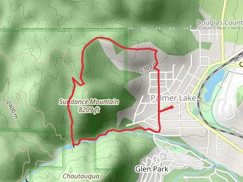 Sundance Vallet Trail and La Deux Reservoirs Loop Trail