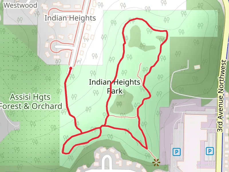 Indian Heights Park Loop