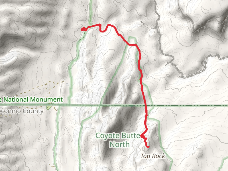 The Wave Trail via Wire Pass
