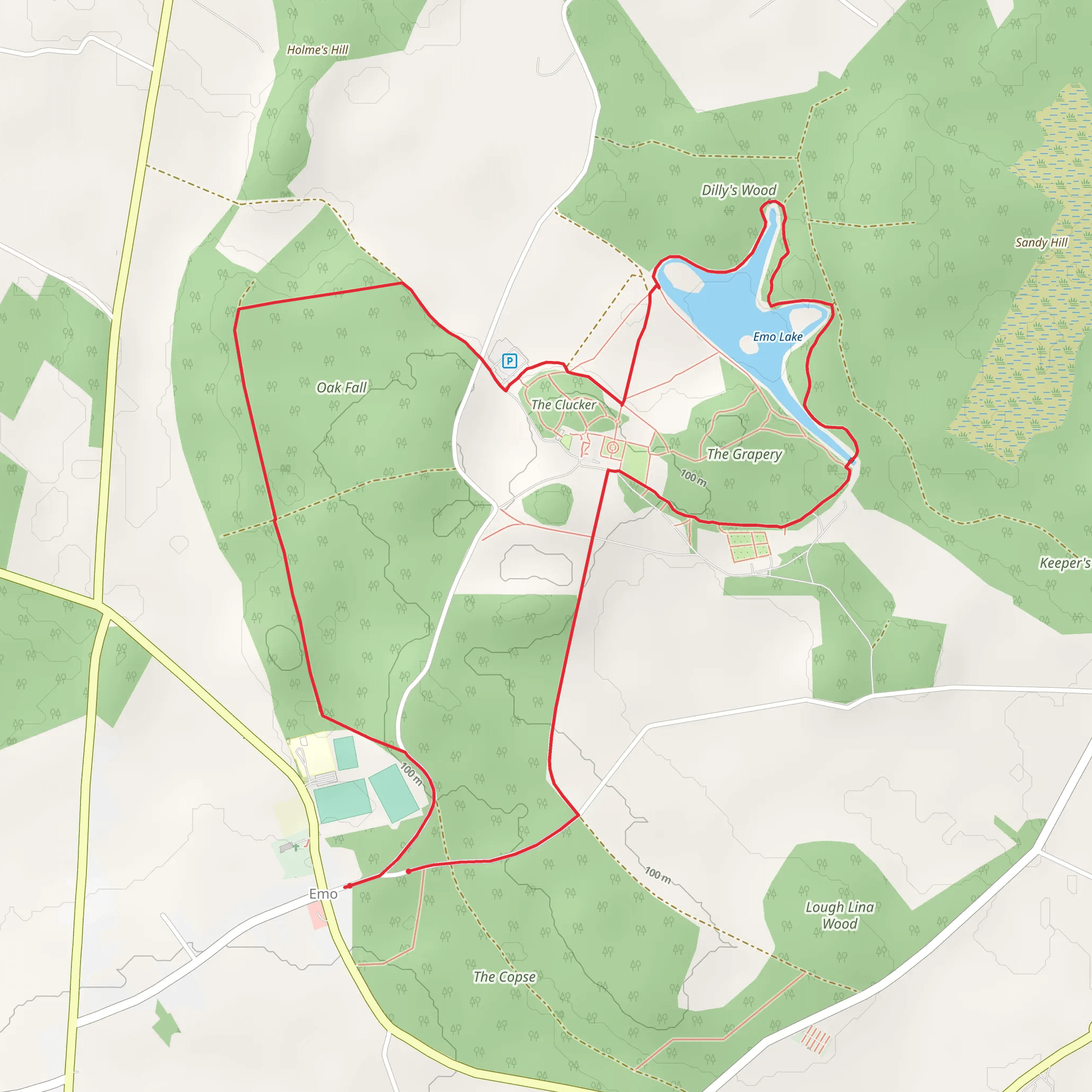Emo Court Loop mobile static map