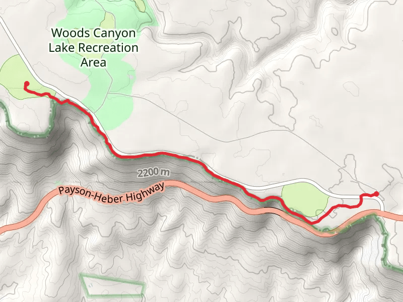 Rim Lakes Vista Trail