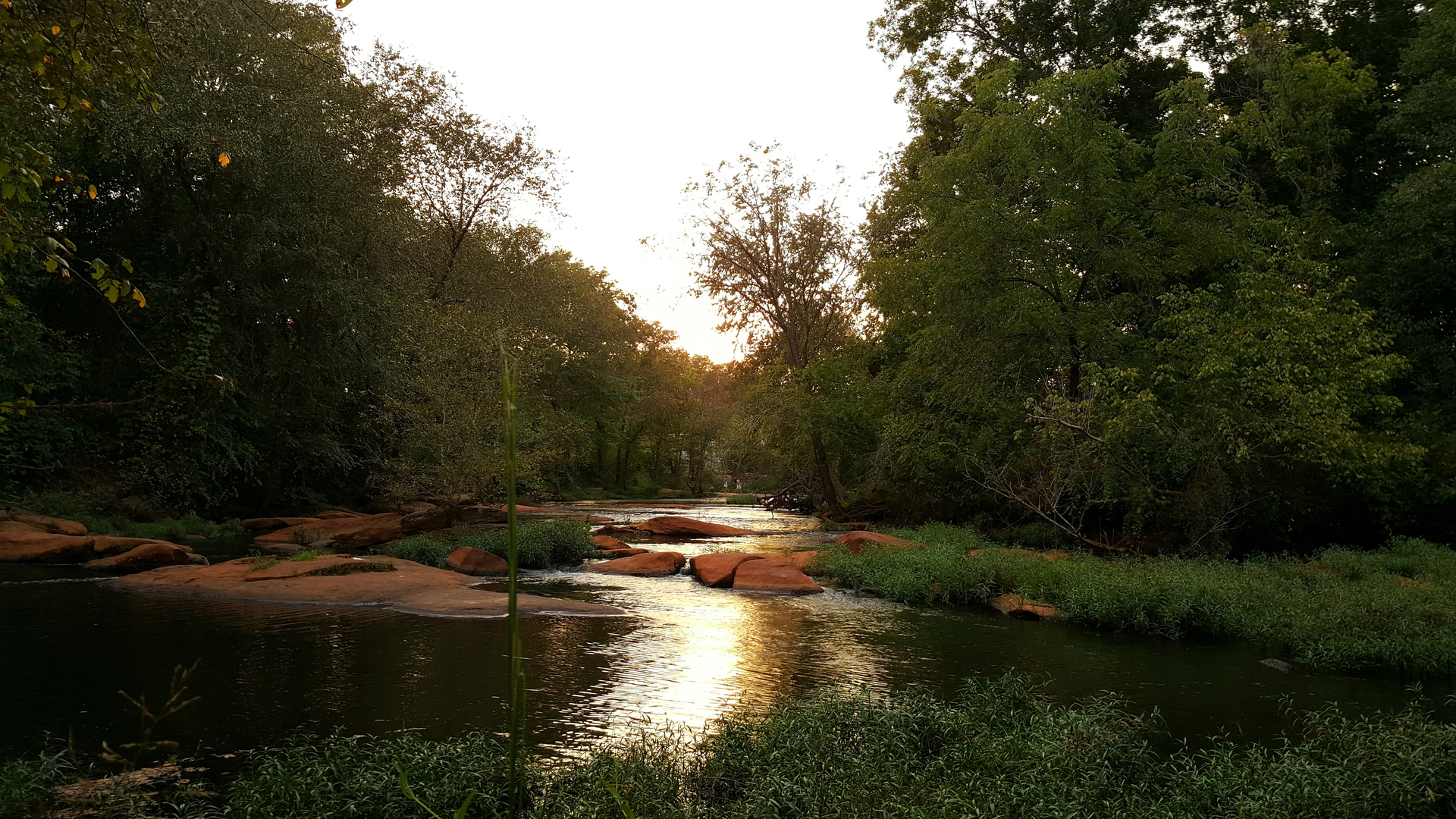 An image depicting the trail Falls Lake Trail and its surrounding area.