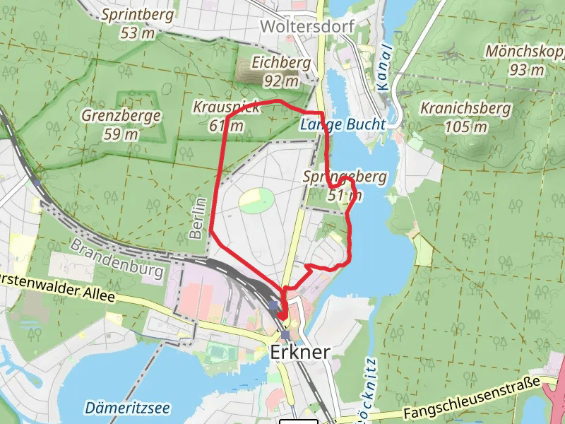 Flakensee and Krausnick