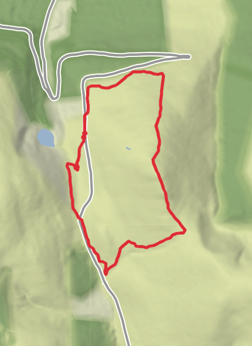 Vee valley and sugar loaf  mobile static map