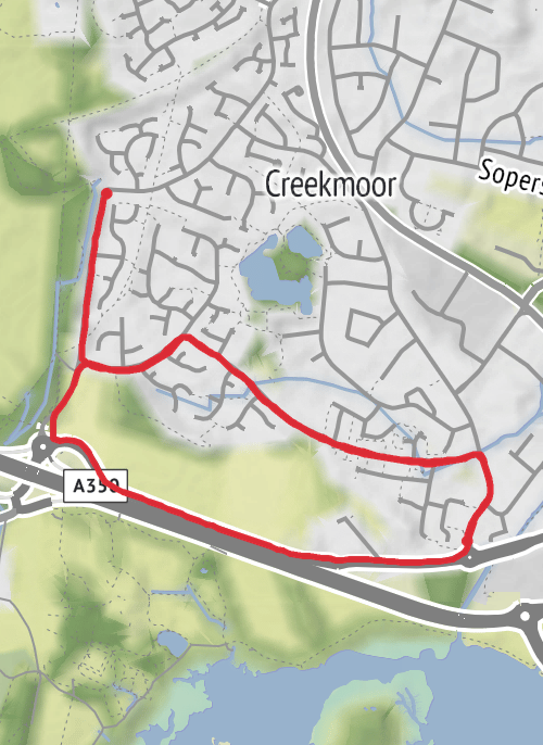Run 5km under 25mins mobile static map