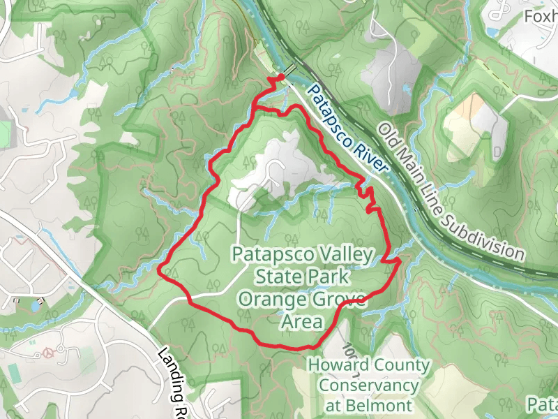 Cascade Falls - Morning Choice - Ridge Loop Trail