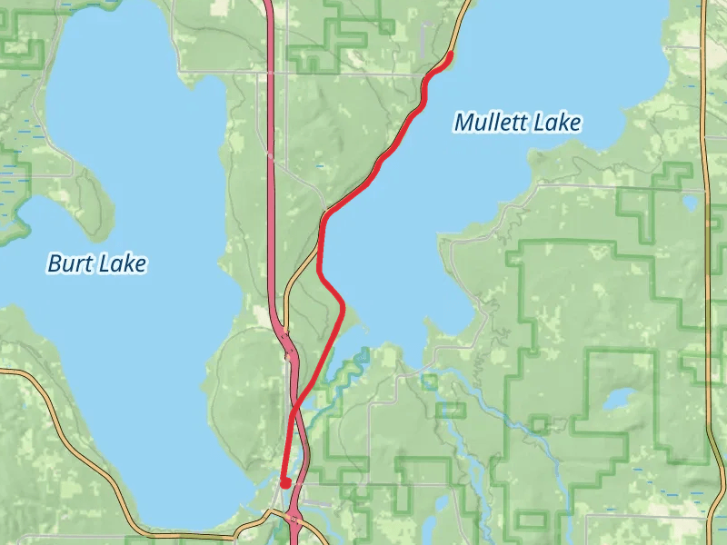 North Central State Trail from Indian River