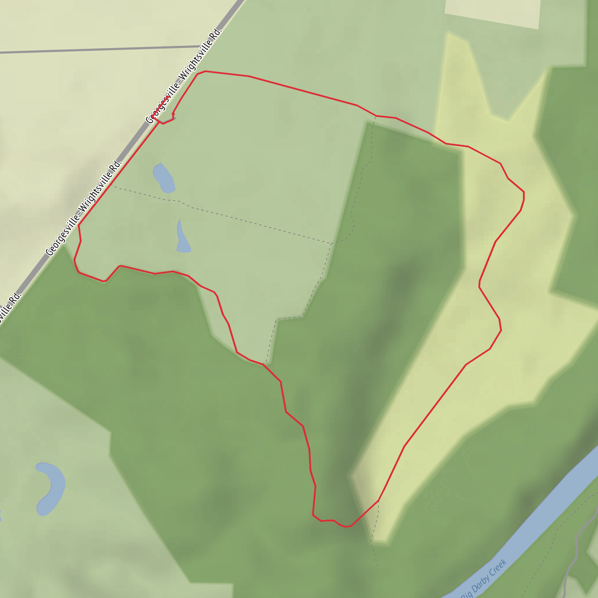 Wag Tail Trail mobile static map