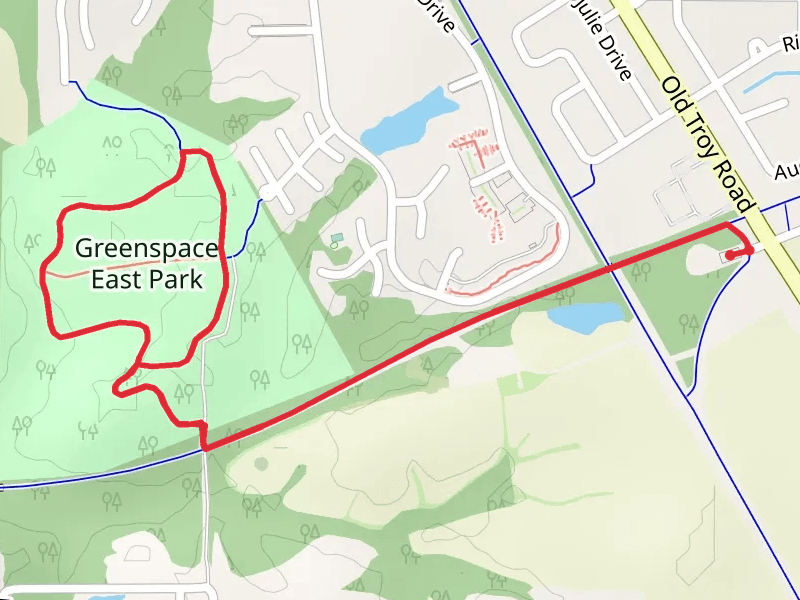 MCT Ronald J Foster Heritage Trail and Greenspace East Walking Loop Trail