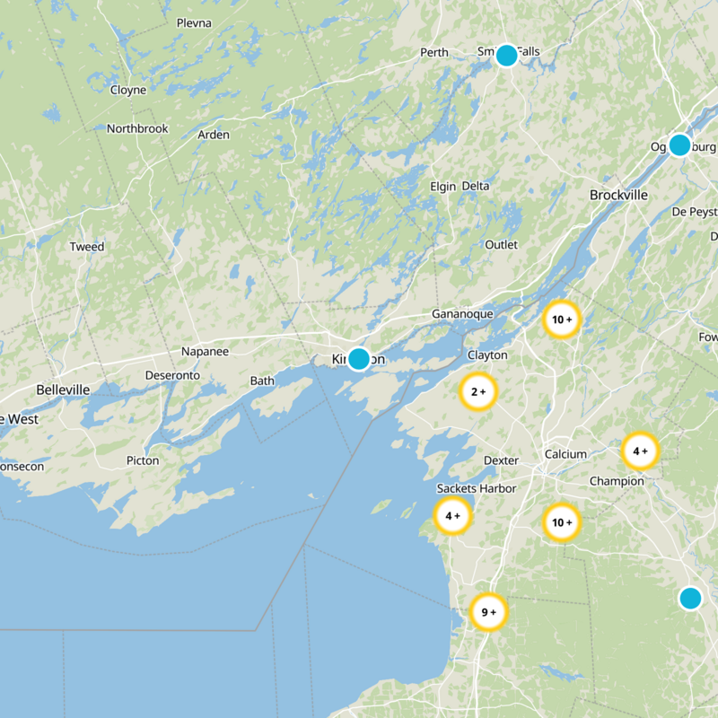 Frontenac Static Map