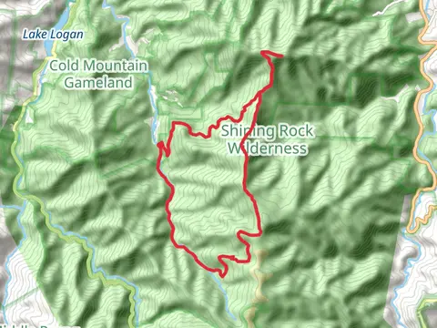 Little East Fork, Art Loeb, Stairs Mountain and Cold Mountain Loop Trail