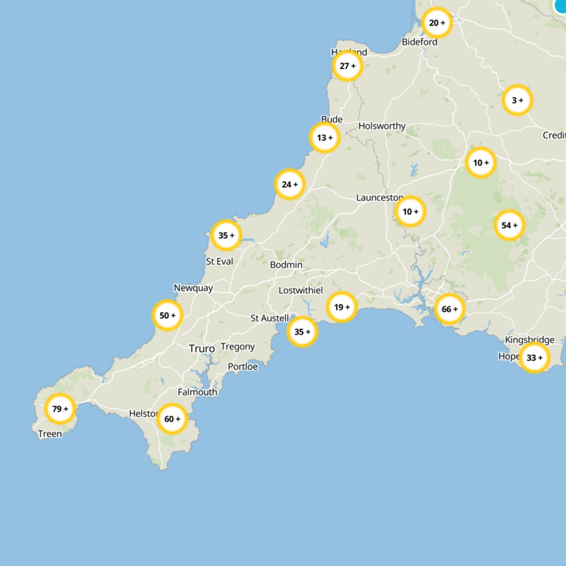 Luxulyan Static Map
