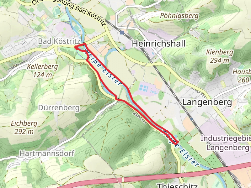 Weisse Elster via Thueringen Weg