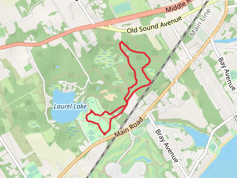 Laurel Lake Preserve Loop Trail