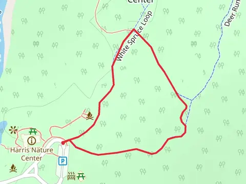 Harris Nature Center - White Spruce Loop