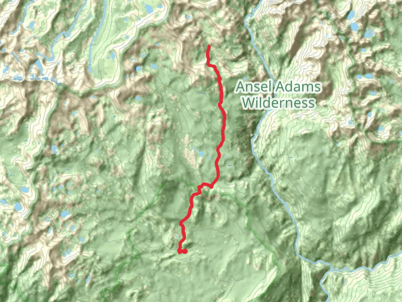 Long Creek via Hole Trail