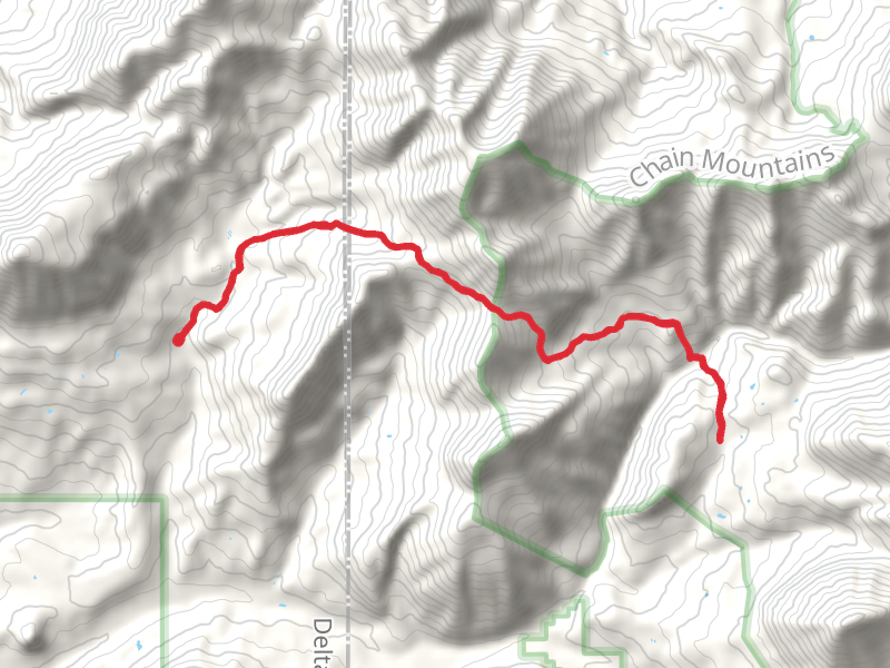 Little Elk Basin Trail